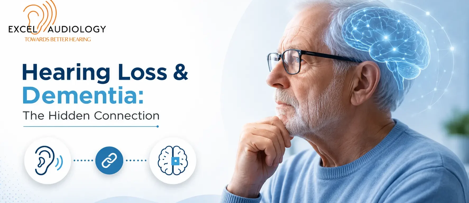 The Link between Untreated Hearing Loss and Dementia The Link between Untreated Hearing Loss and Dementia | Best Audiologist in Royal Oak Michigan | Excel Audiology