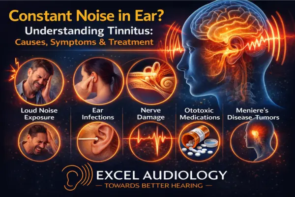constant noise in ear? It Could Be Tinnitus — Here's Why| Excel Audiology