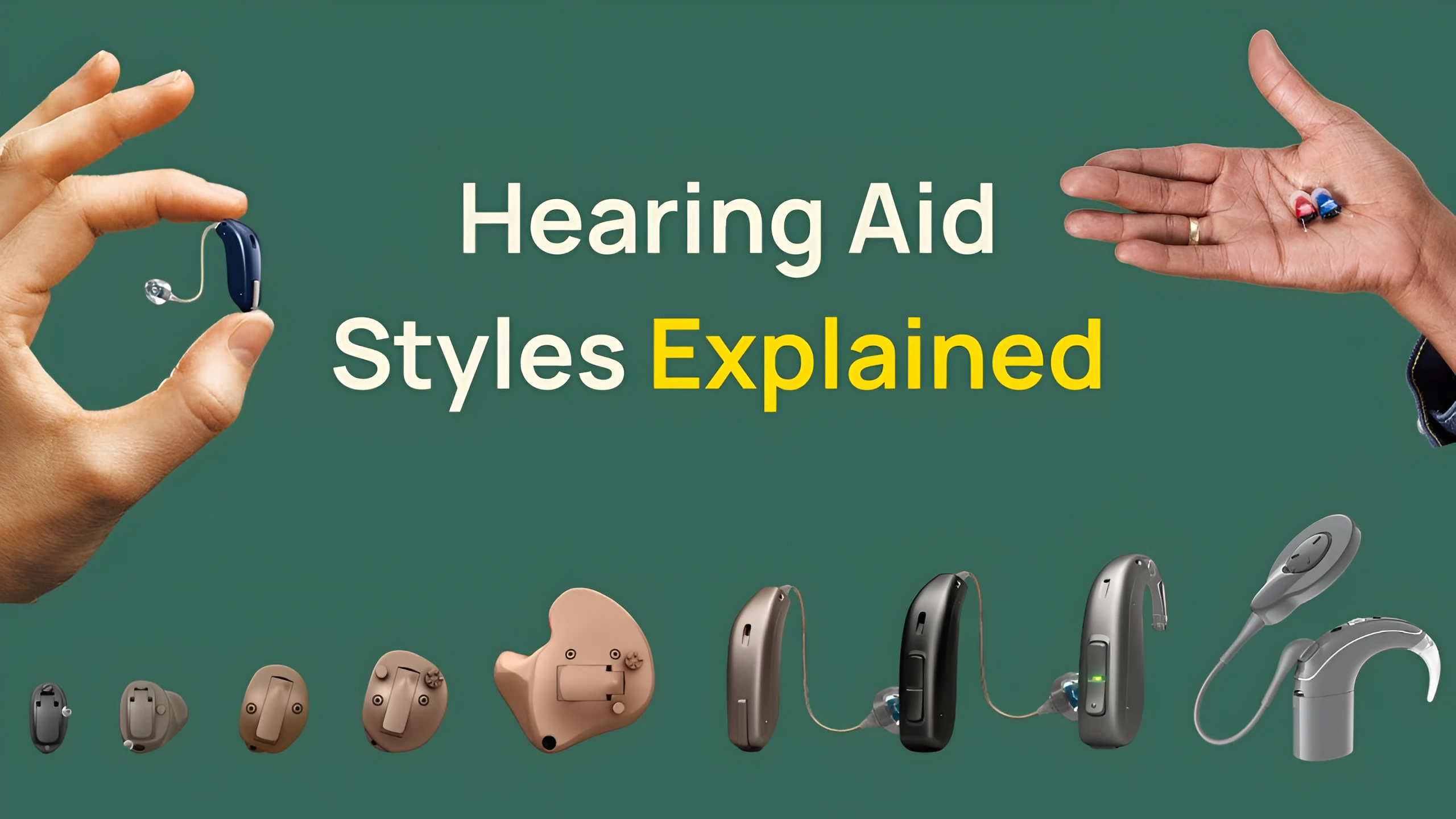 earing-Aid-Styles-CIC-ITE-BTE-RIC-—-Which-Is-Right-for-You |Excel Audiology