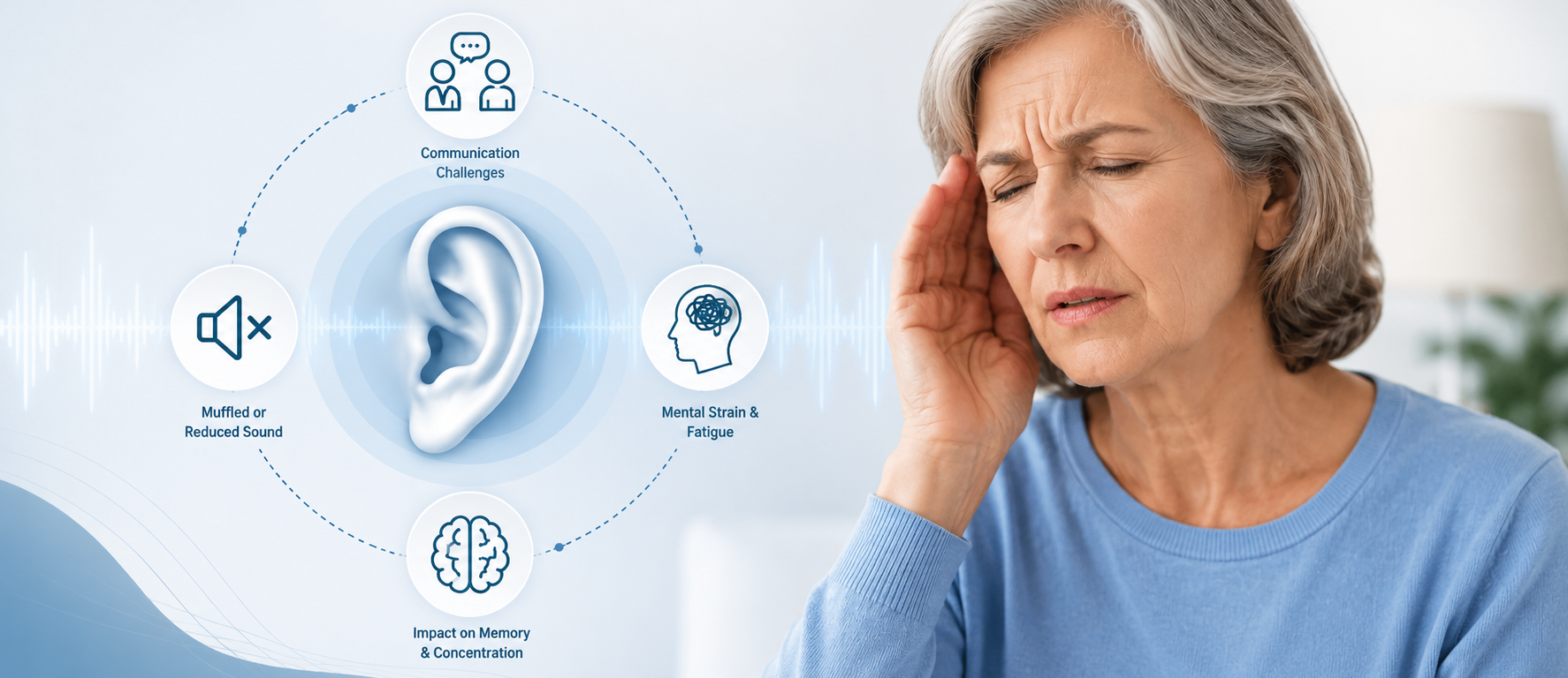 Hidden hearing loss : Why You Struggle to Hear? | Best Audiologist in Royal Oak Michigan | Excel Audiology